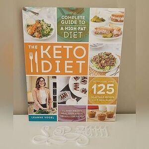 Keto Diet Cookbook Leanne Vogel New #529